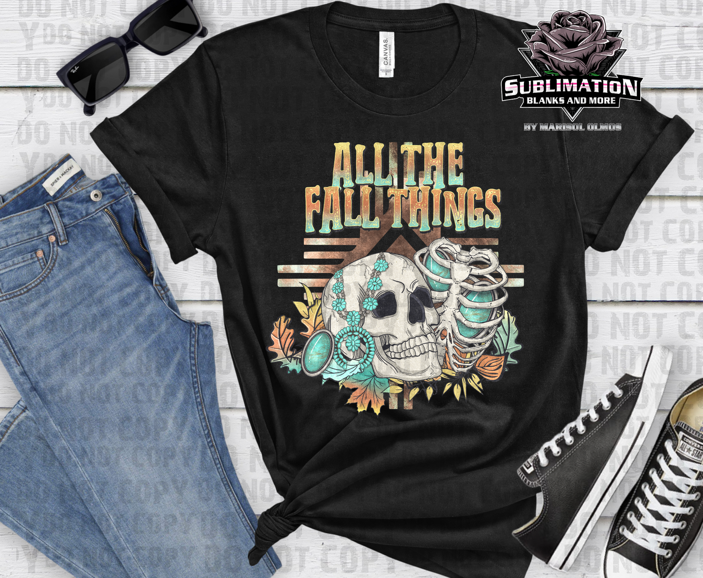 All the Fall Things DTF Transfer