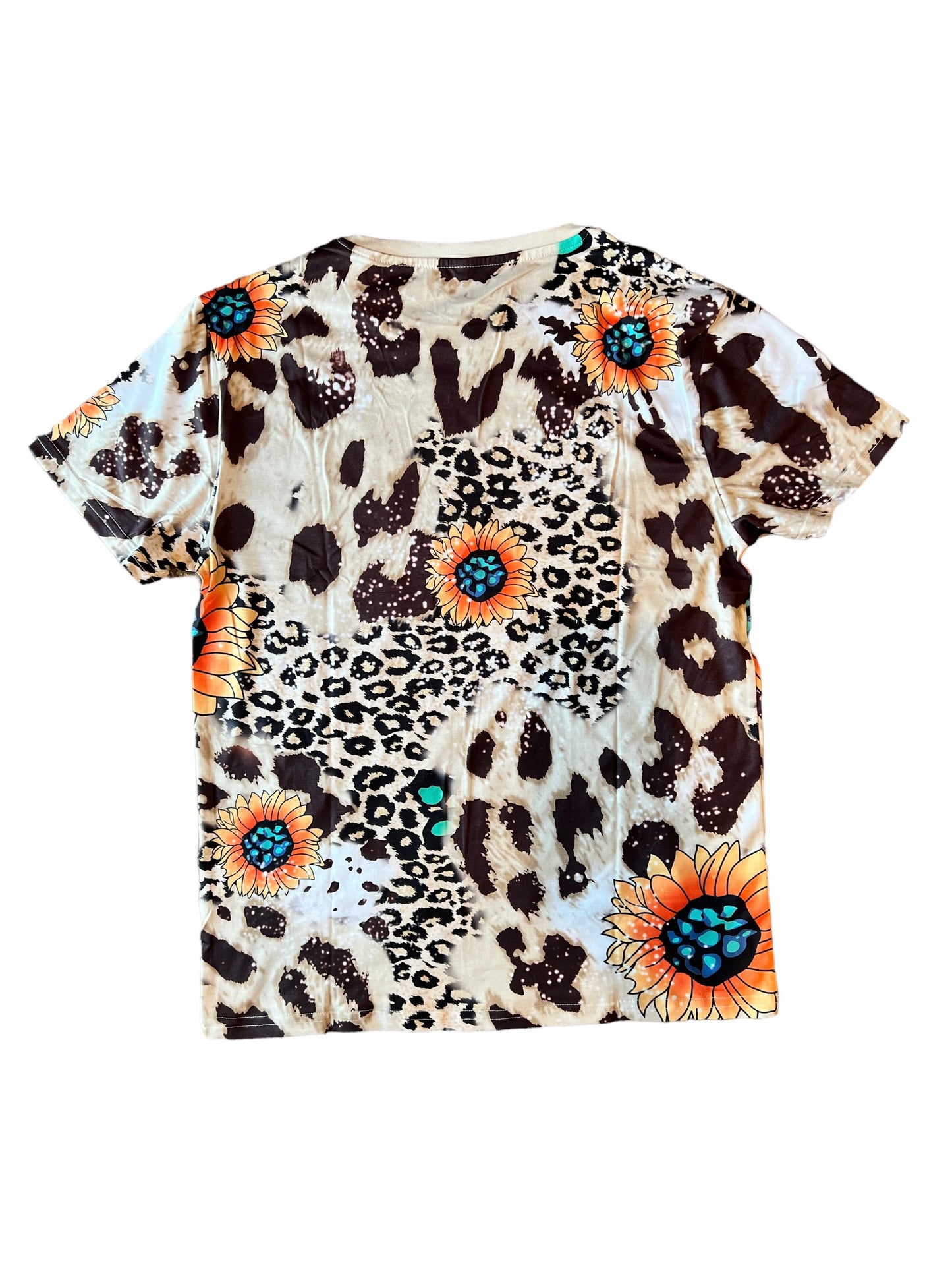 Sunflower Faux Bleached Tshirt