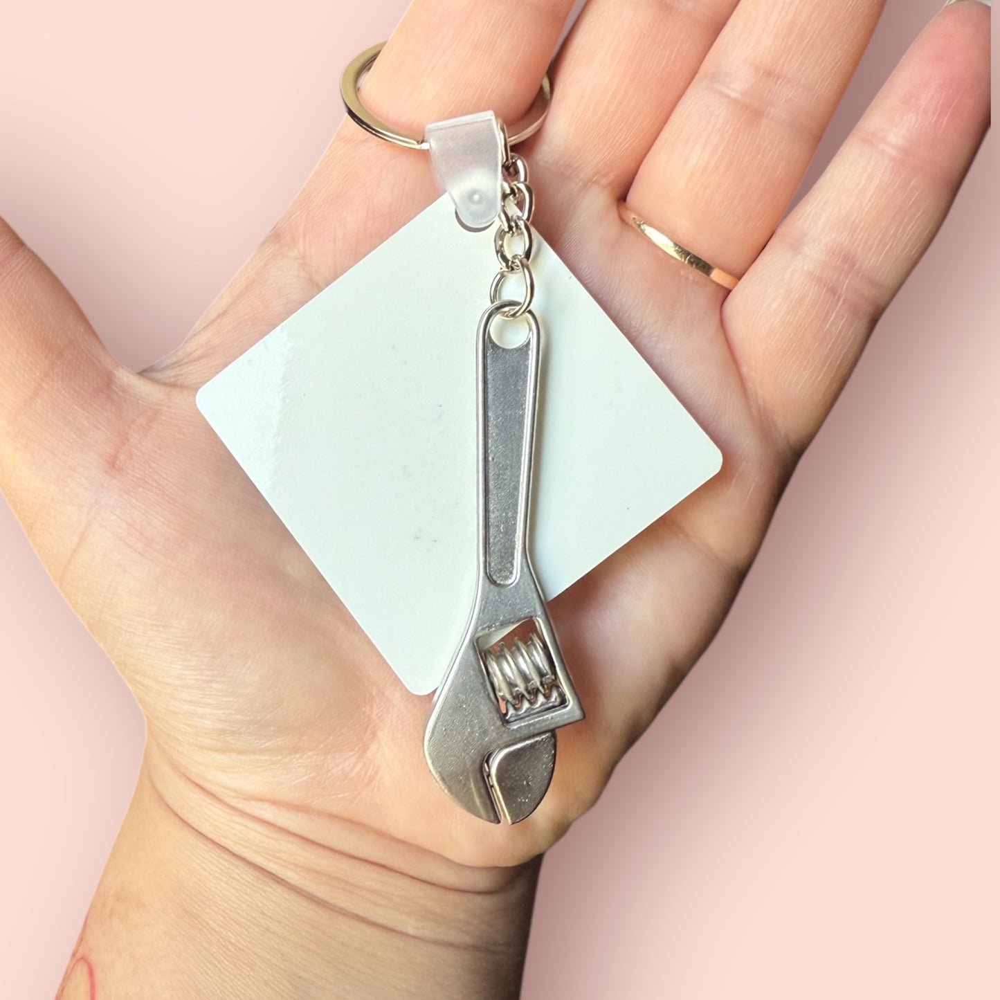 Wrench Keychain