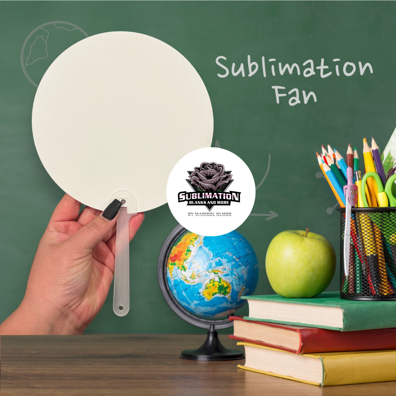 Light Fan with handle