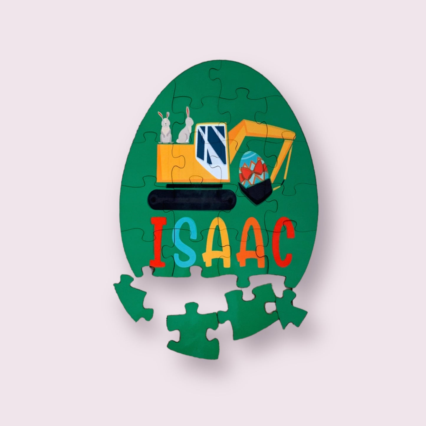 Wooden Sublimation Egg Puzzle