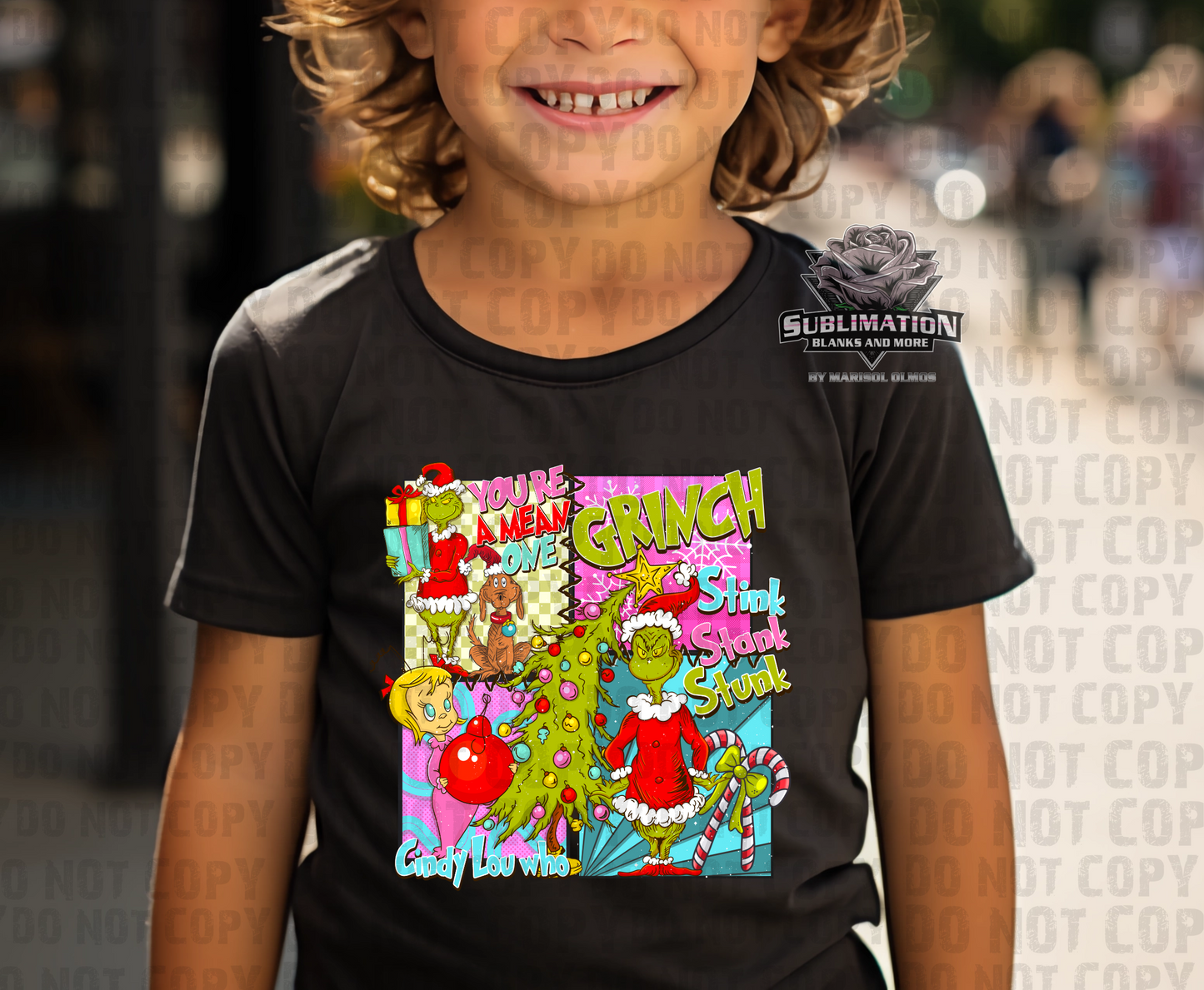 You're a Mean One DTF Transfer