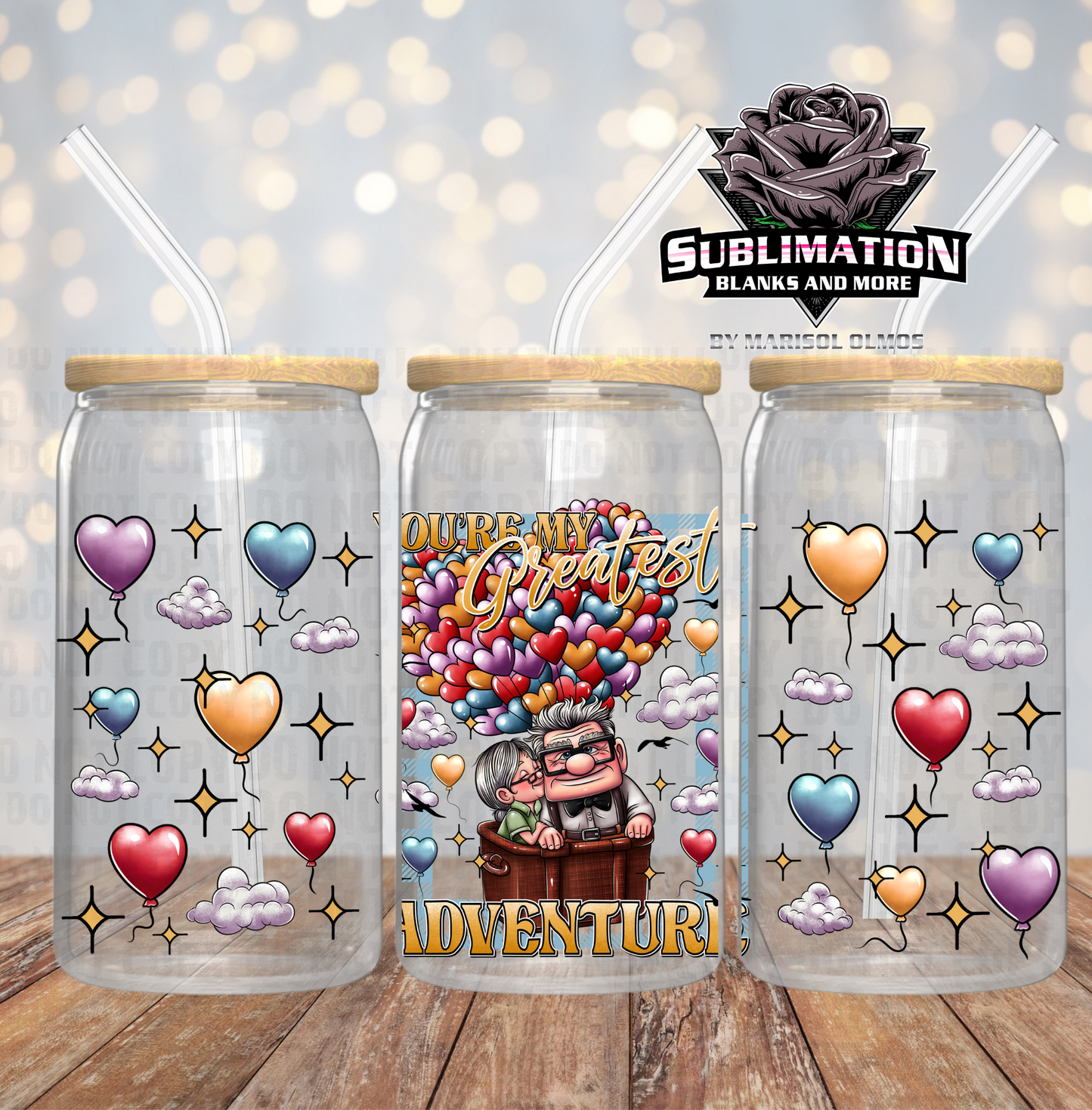 You're my greatest adventure UV DTF