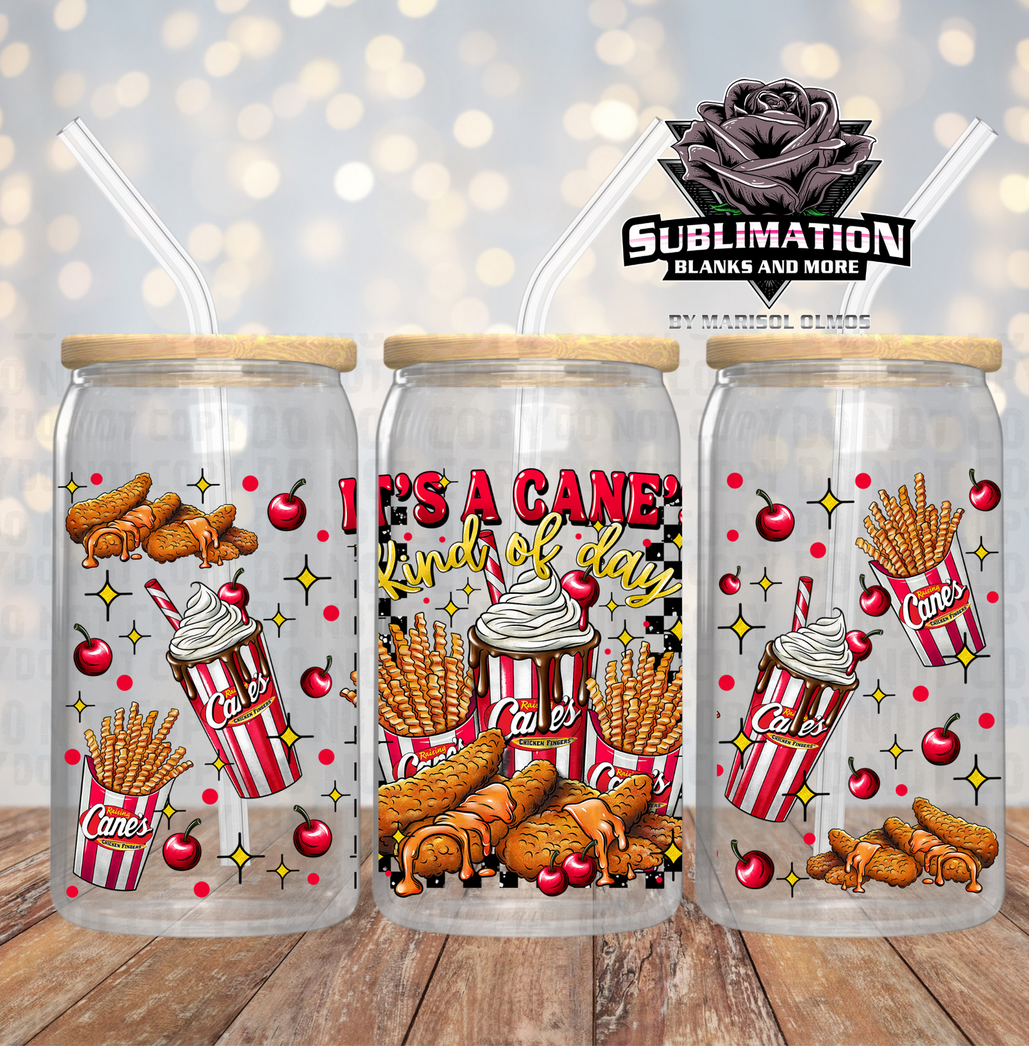 Cane's Kinda Day UV DTF