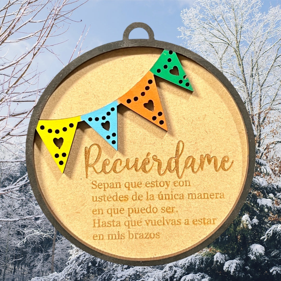 Recuérdame Me Ornament
