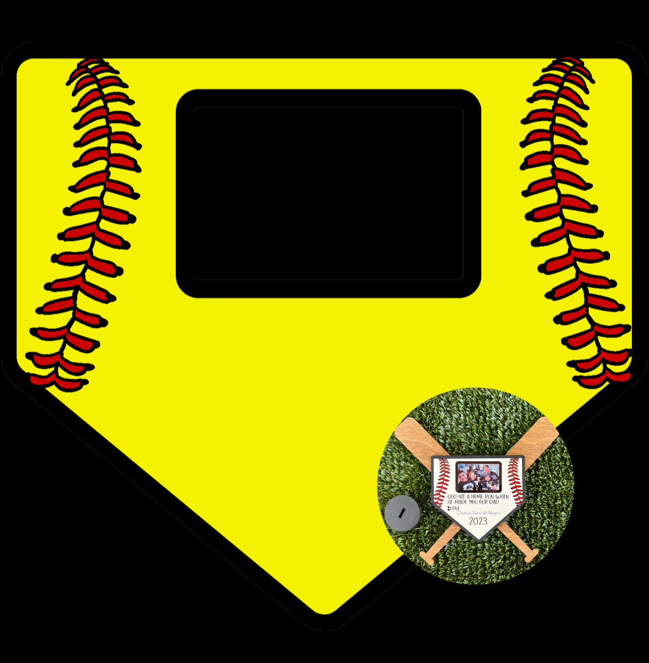 Softball BLANK digital file