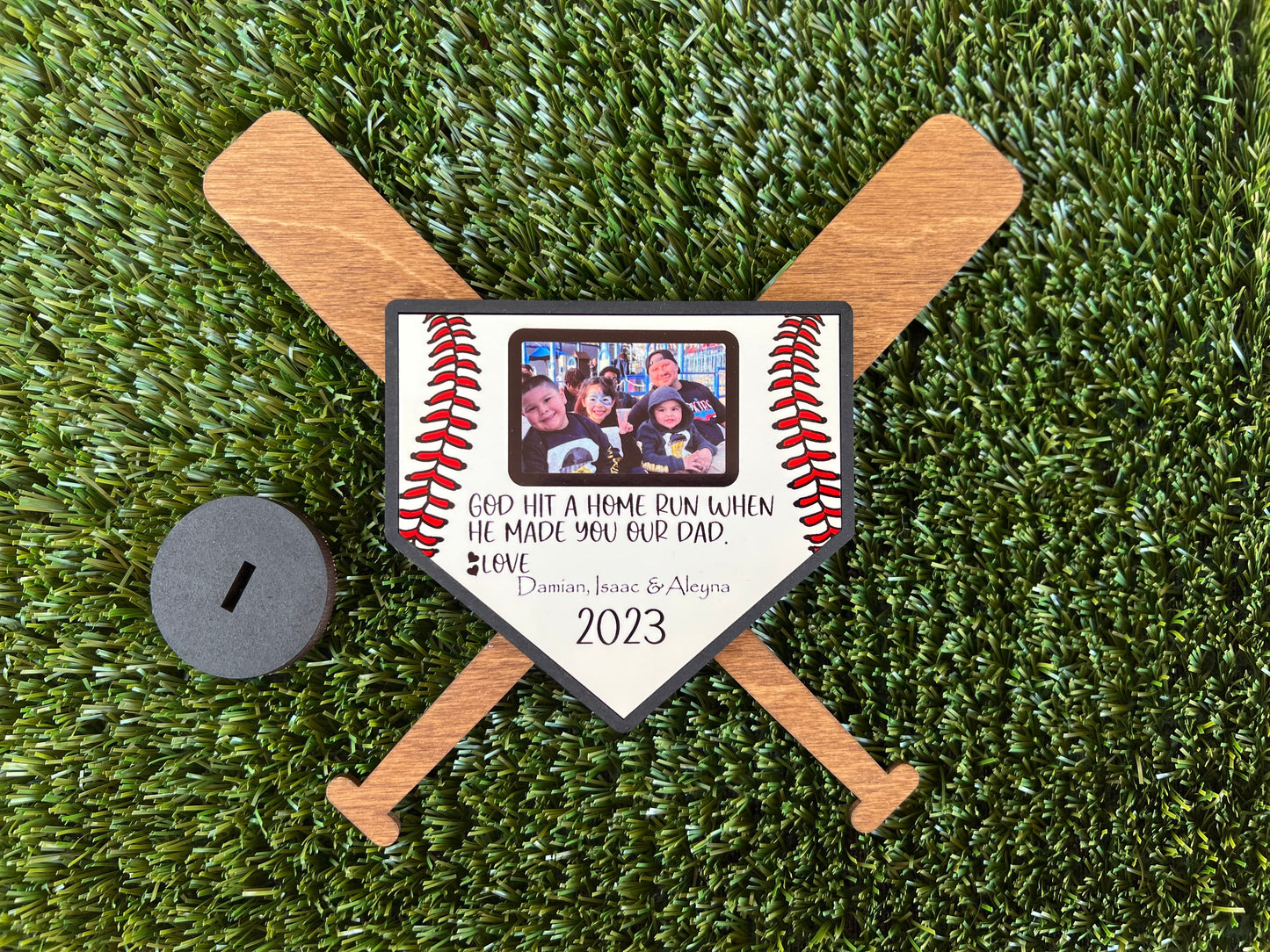 Baseball GOD made a home run digital file