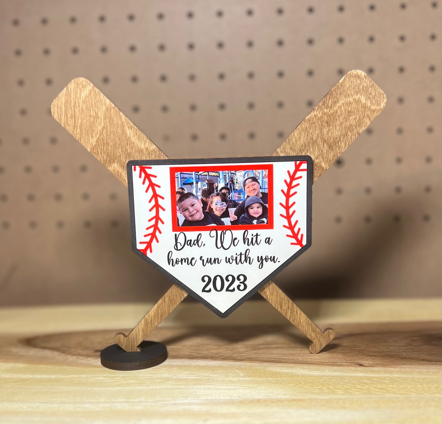 Blank Home Run Plate