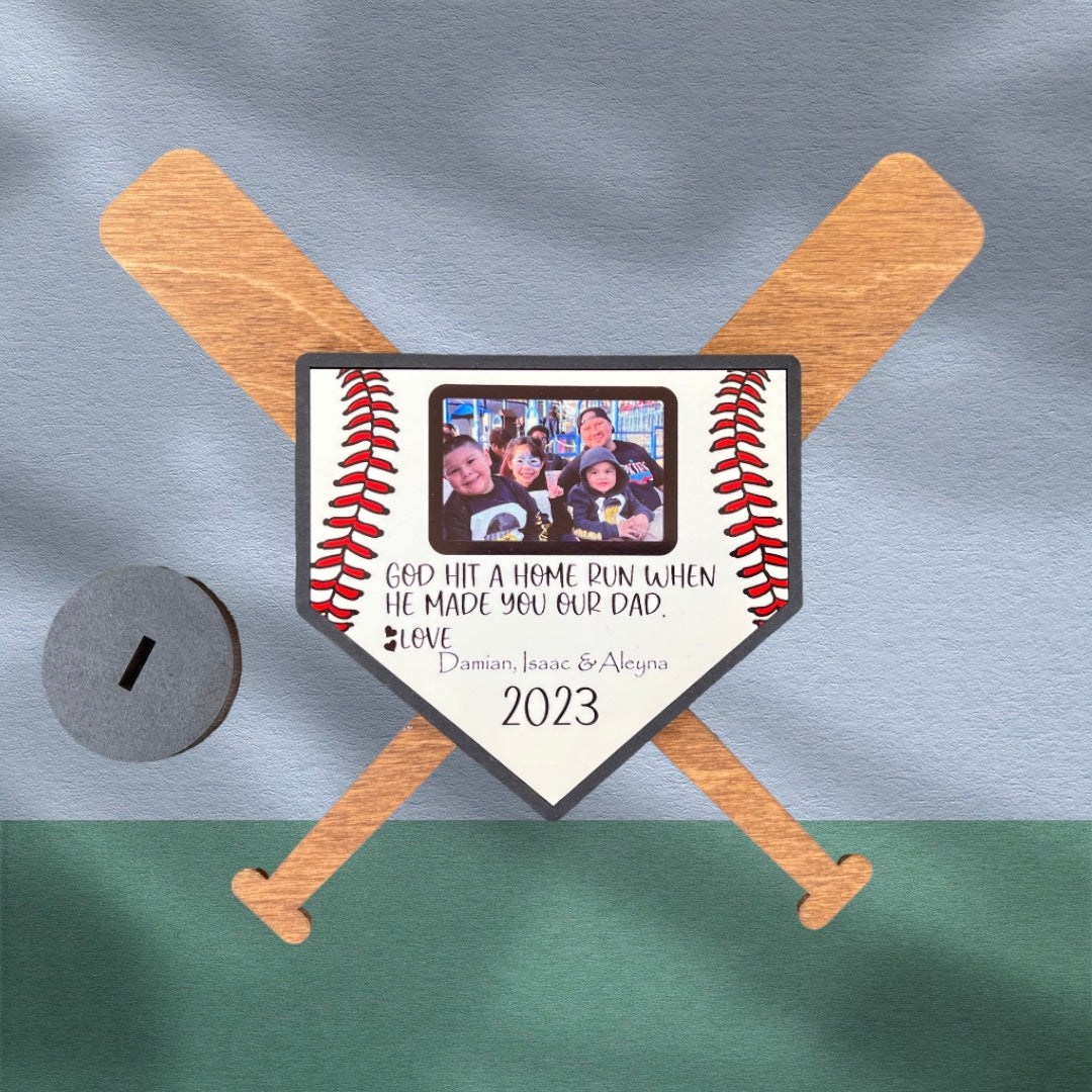 Blank Home Run Plate