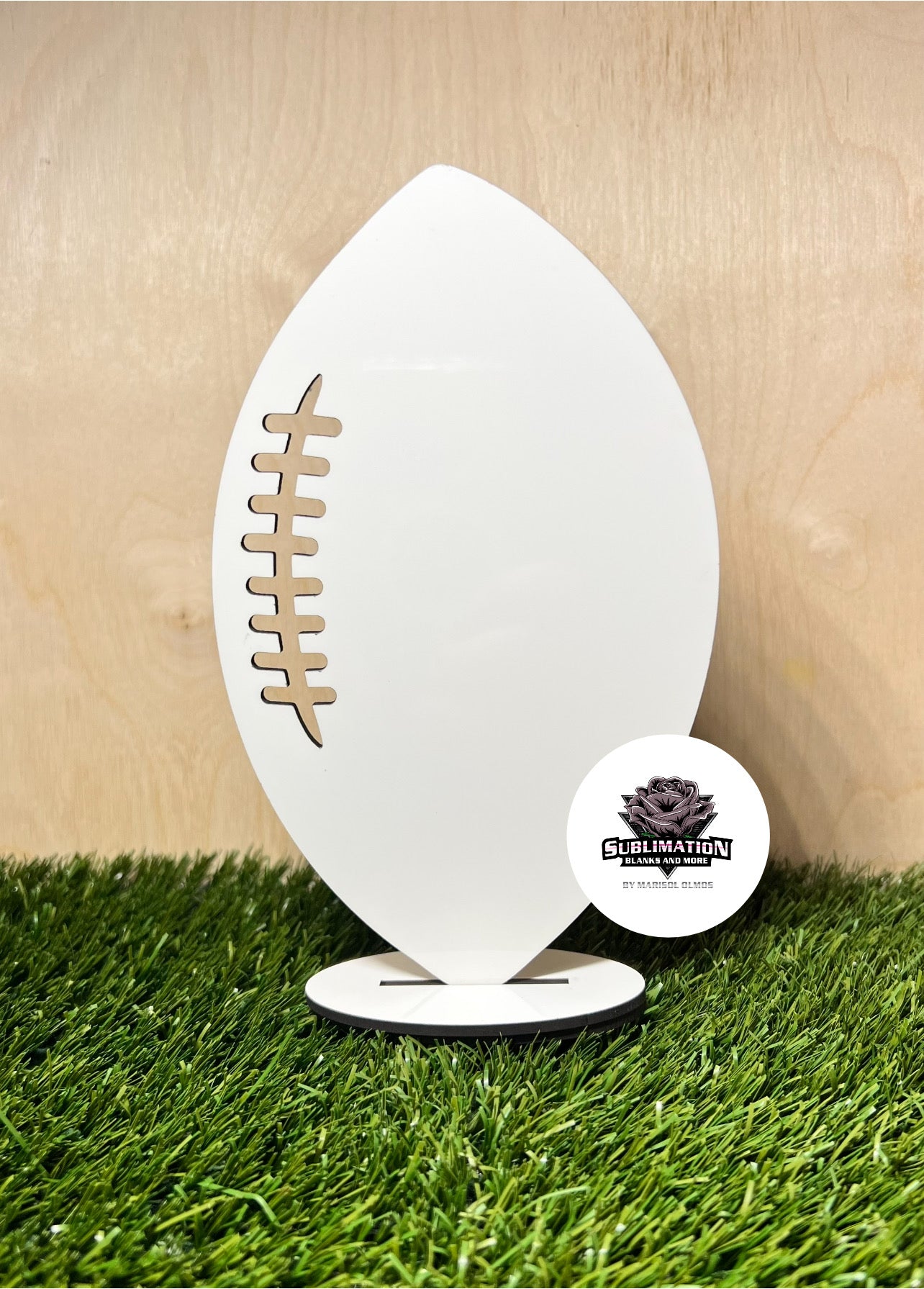 Football Stand Upright