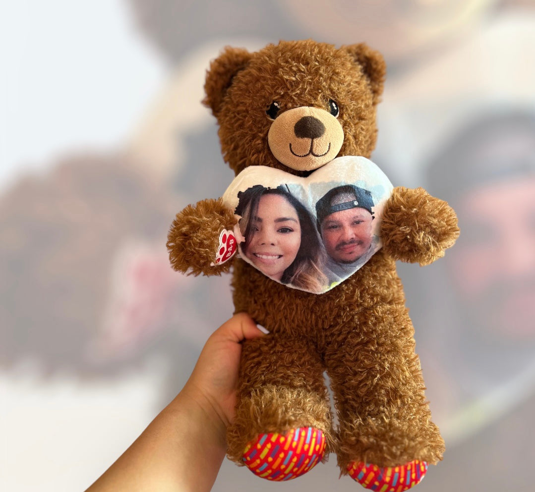 Stuffed Heart Pillow for Bears