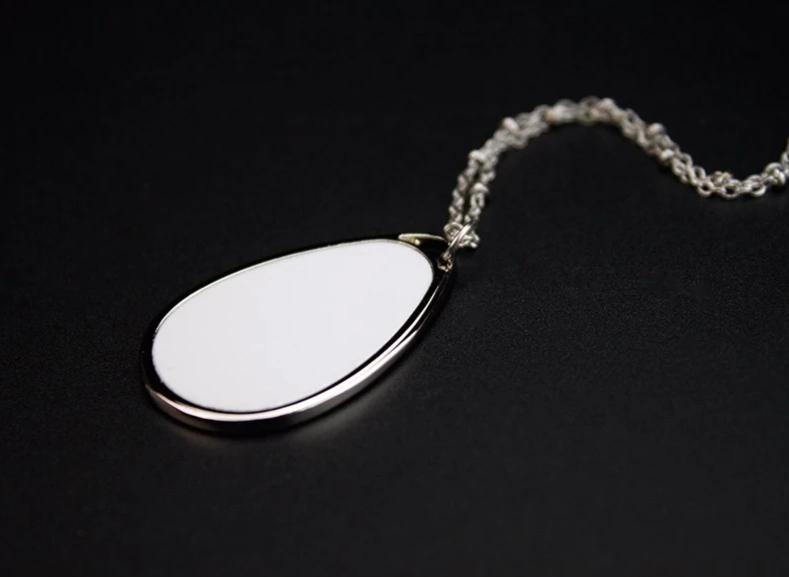 Blank Teardrop Necklace