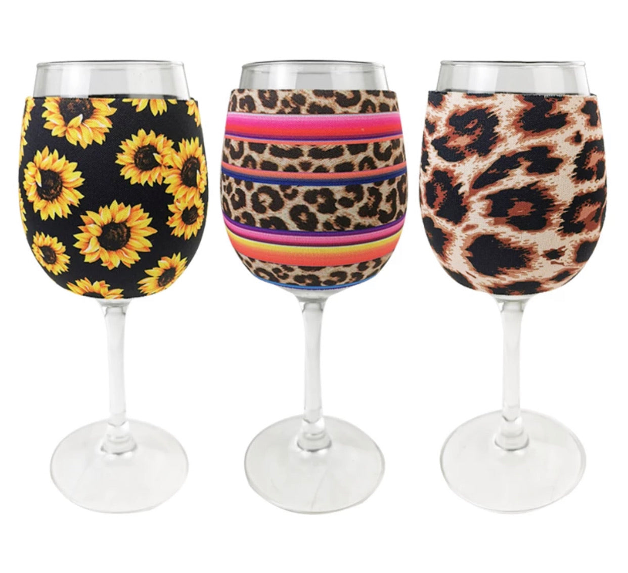 Blank Wine Glass Sleeve