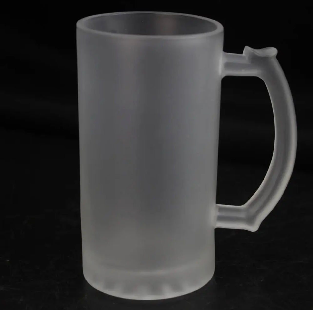 Blank Sublimation Glass Mugs with Handle, 16oz Large Beer Glasses