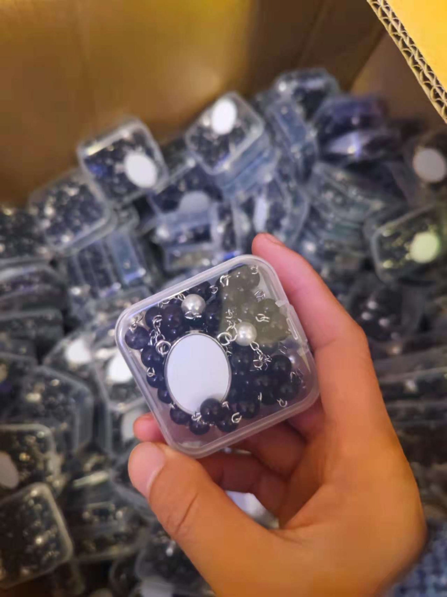 Blank Black Sublimation Rosary