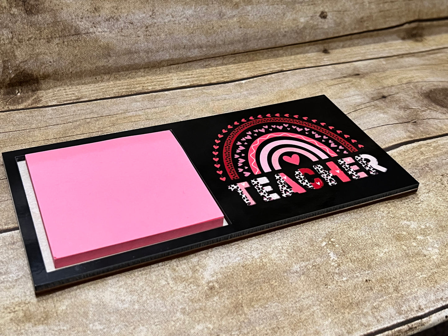 Large Blank Sticky Note Holder
