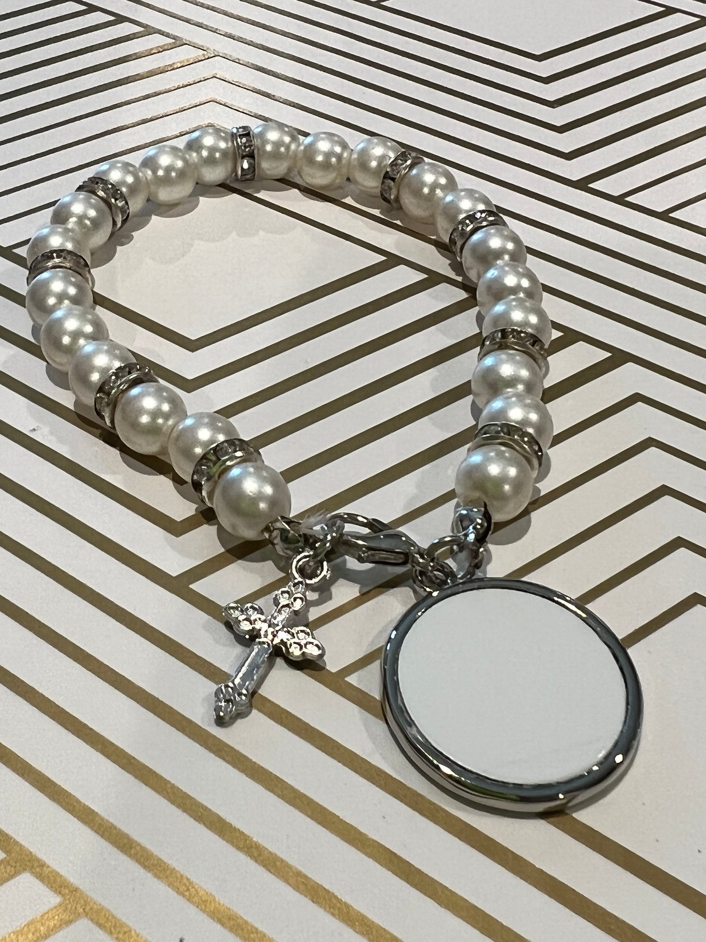 Cross Charm Bracelet