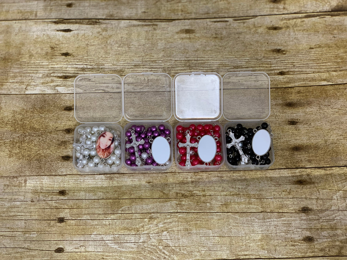 Blank White Sublimation Rosary (Ready to ship)