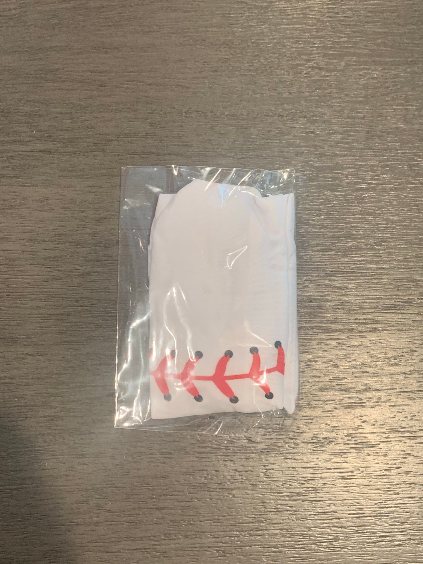 White Baseball Headband