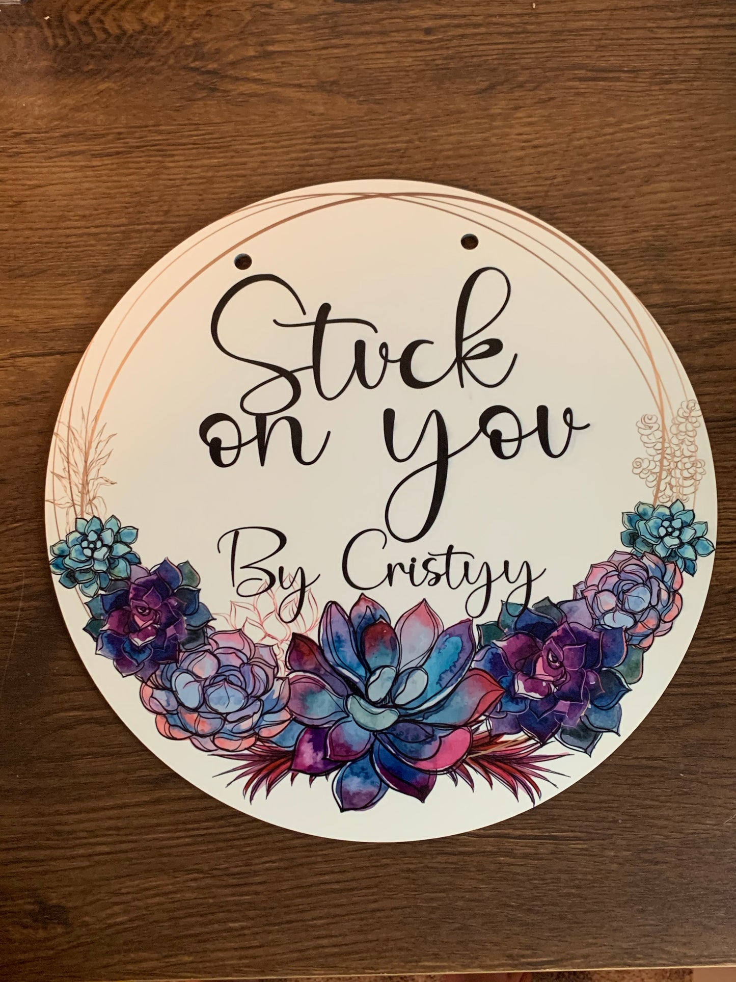 Blank 12” MDF Door Hanger