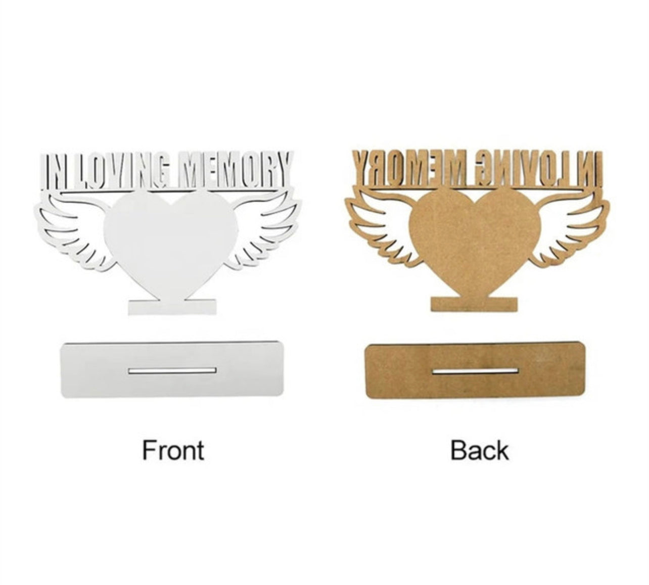In Loving Memory Wing Stand