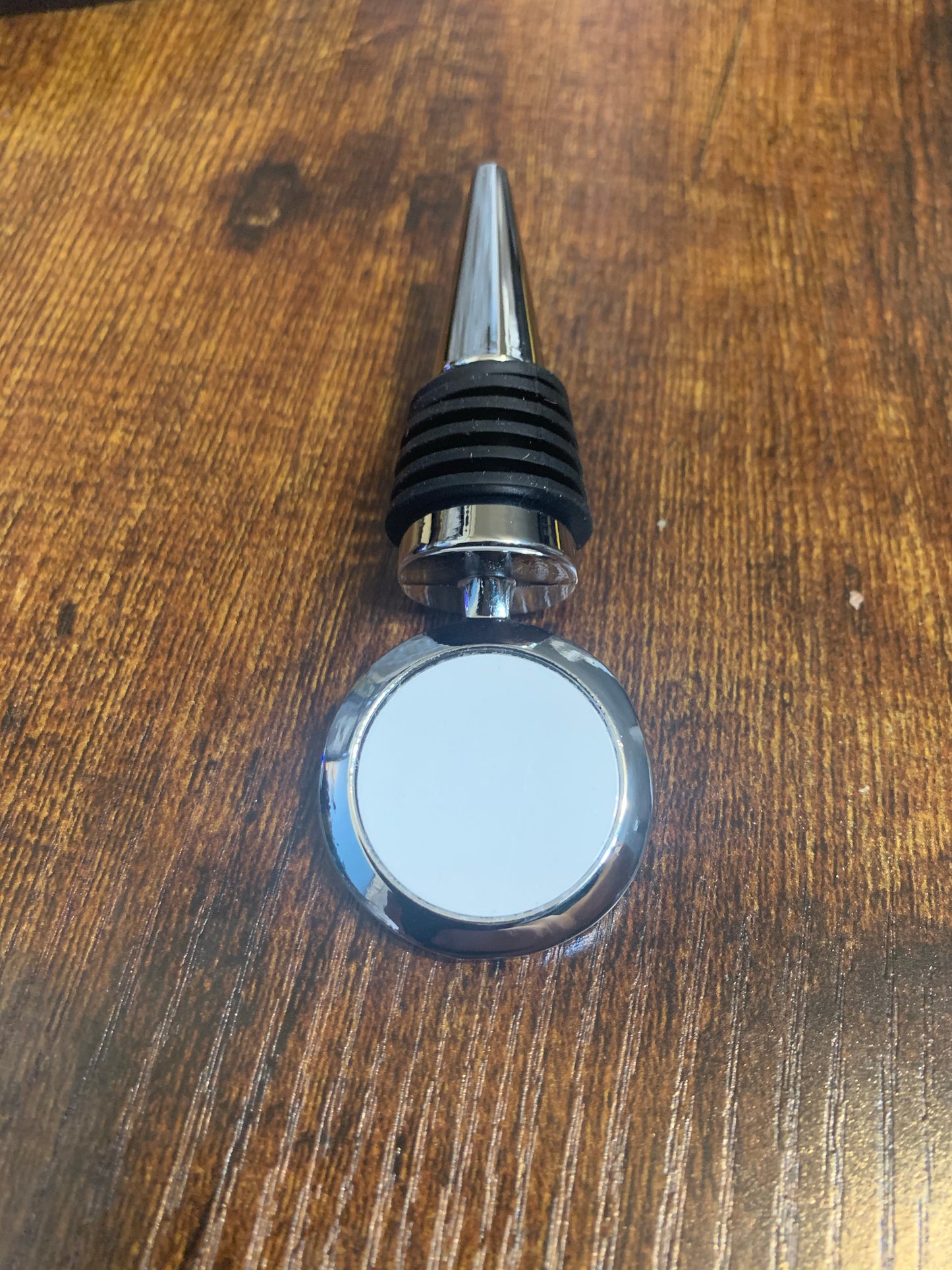 Blank Round Wine Cork Topper