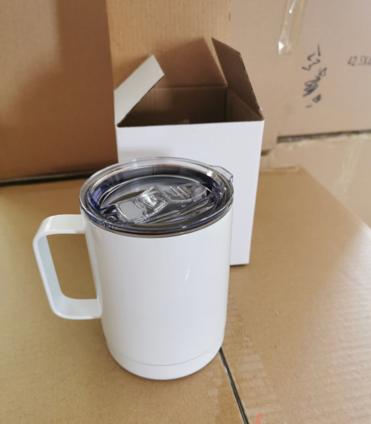 12oz Camping Tumbler with Lid