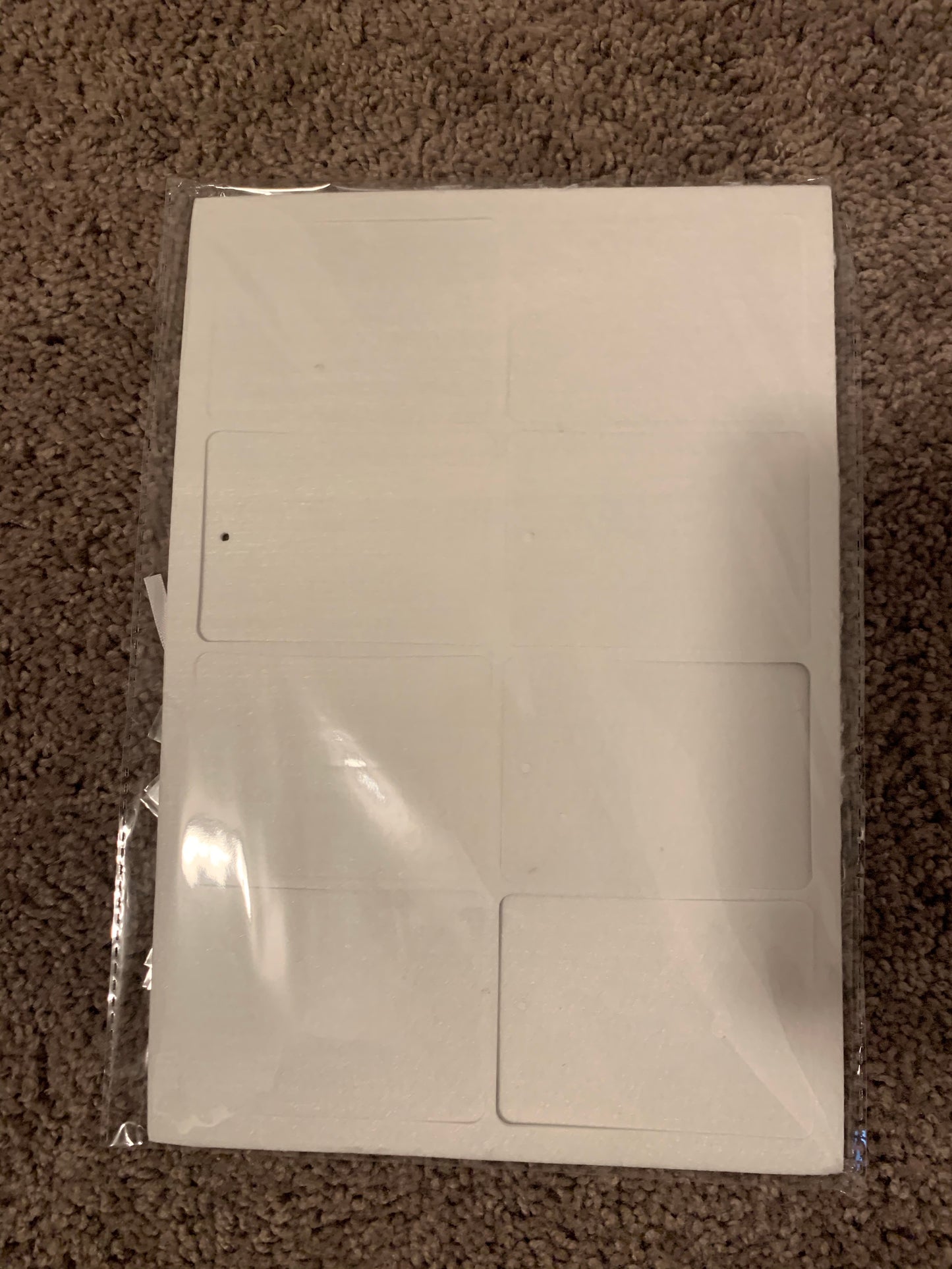 Sublimation Air Freshener Pack of 8