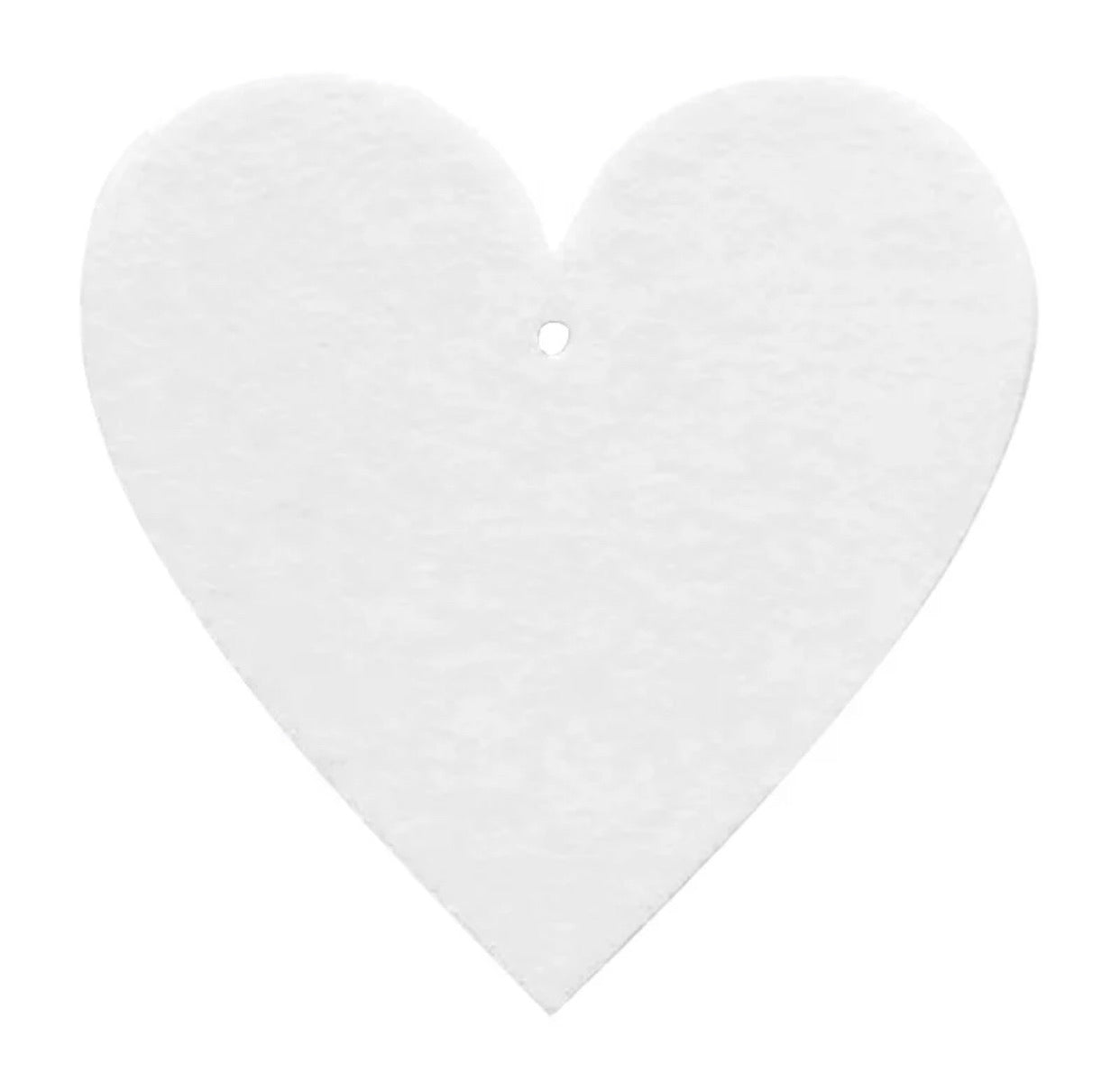 Blank Heart Air Freshener