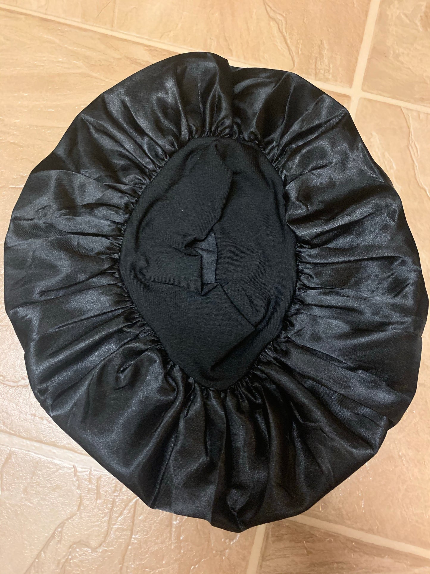 Black Bonnet for Vinyl