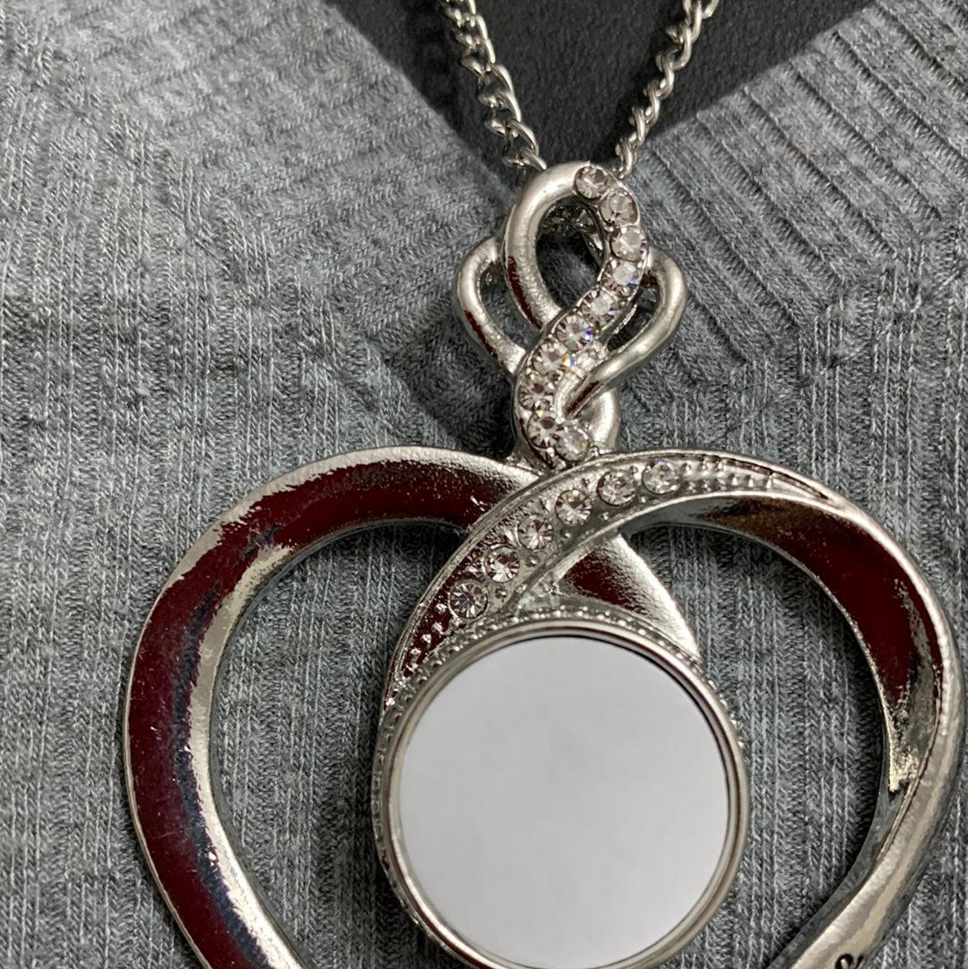 Blank Te Amo Heart Necklace