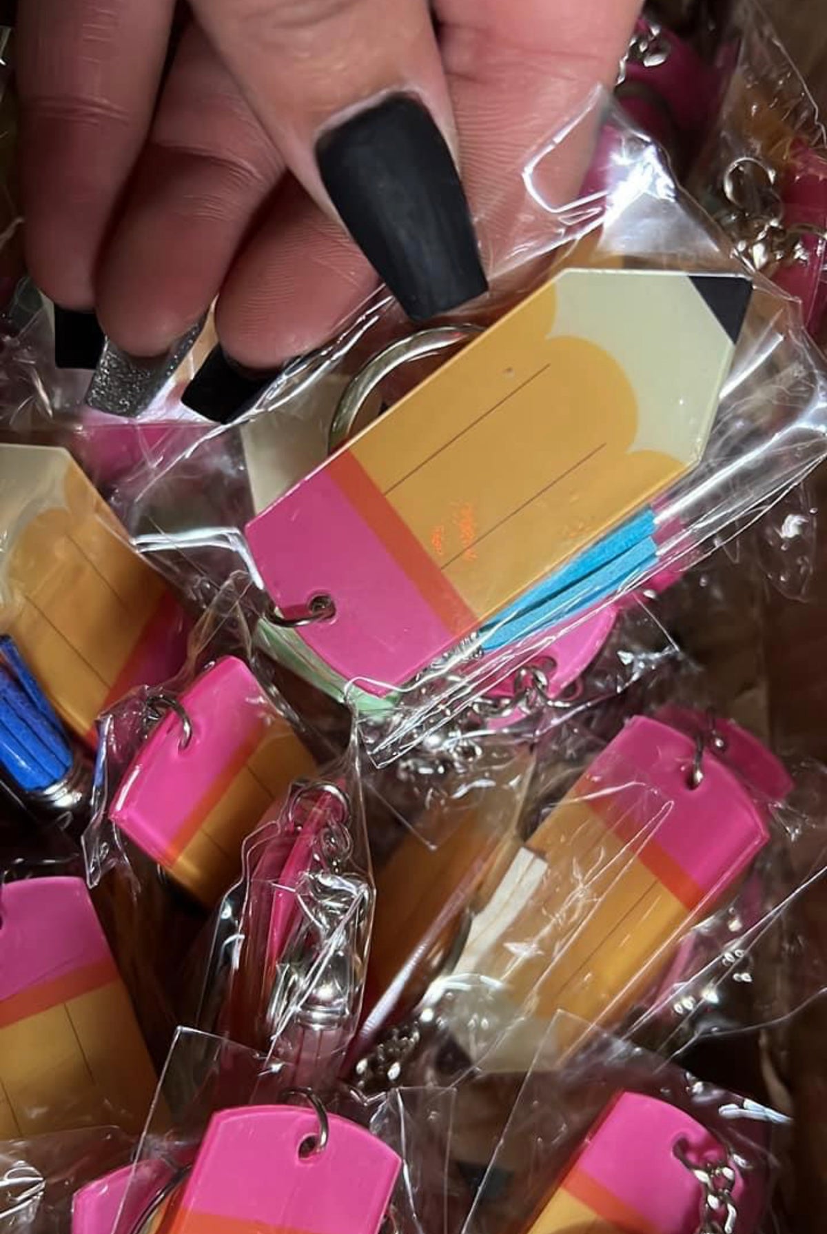 Acrylic Pencil Keychain