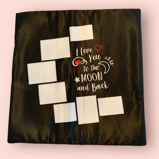 7 panel I Love You Pillowcase