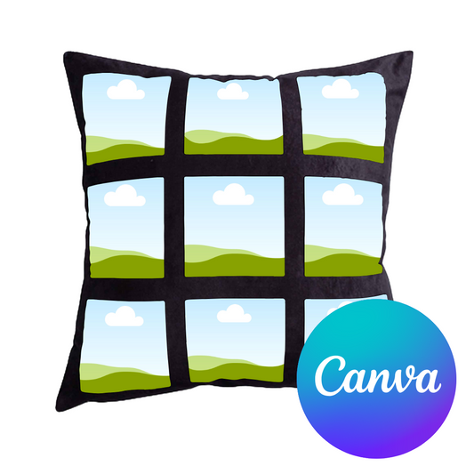 9 Panel pillowcase MOCK-UP