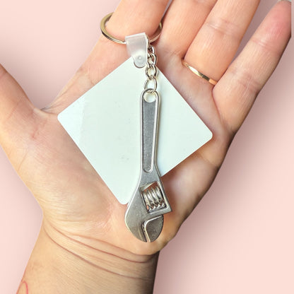 Wrench Keychain
