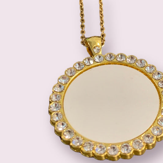 Diana’s Round Bling Necklace