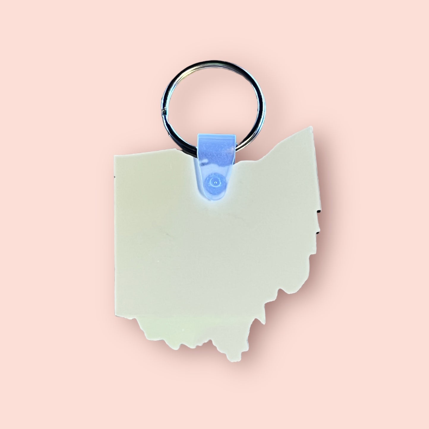 Blank Ohio State Keychain