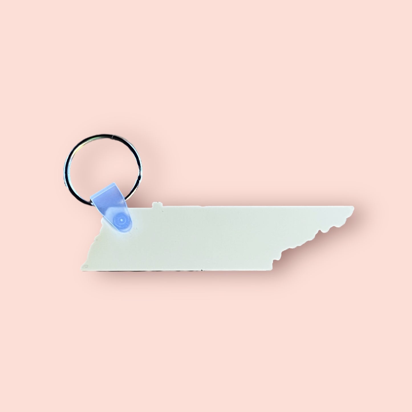 Blank Tennessee State Keychain