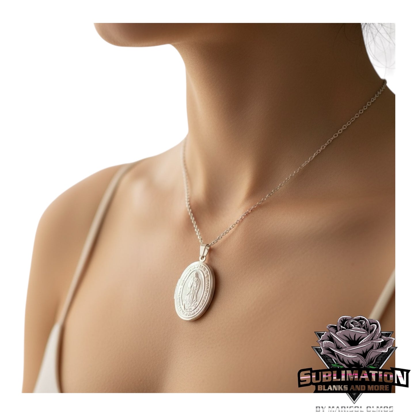 Virgin Mary Locket