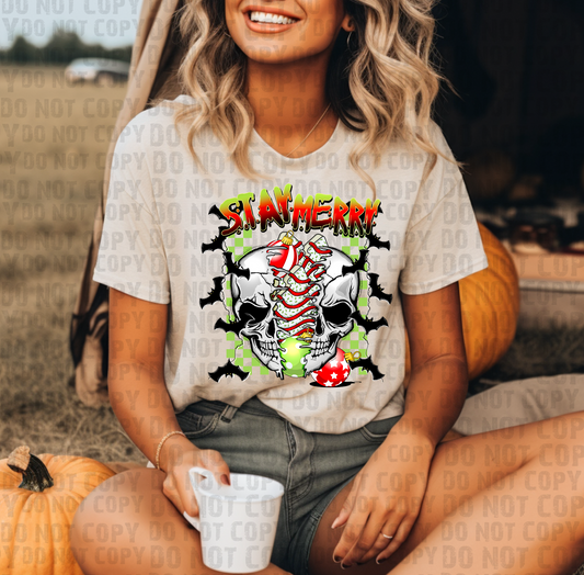 Stay Merry DTF Transfer