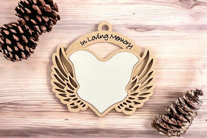 In loving Memory Ornament (MDF)