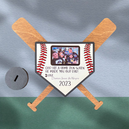 Blank Home Run Plate