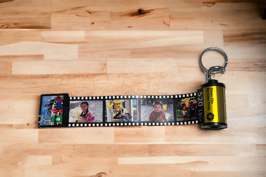 Camera Film Roll Keychain