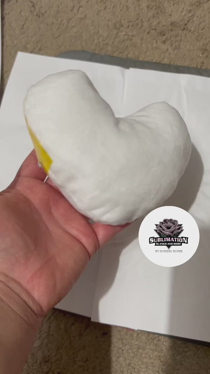Stuffed Heart Pillow for Bears