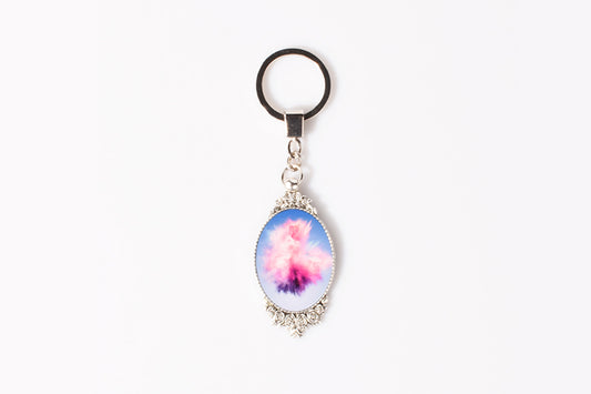 Blank Split Roses Keychain