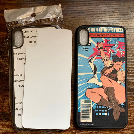 2D iPhone Max XS Sublimation Case