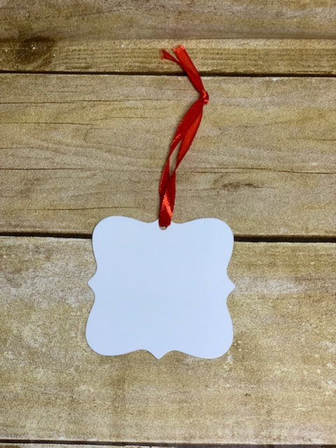 Aluminum Benelux Square Ornament
