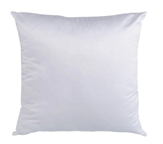 Blank White Satin Pillow Case