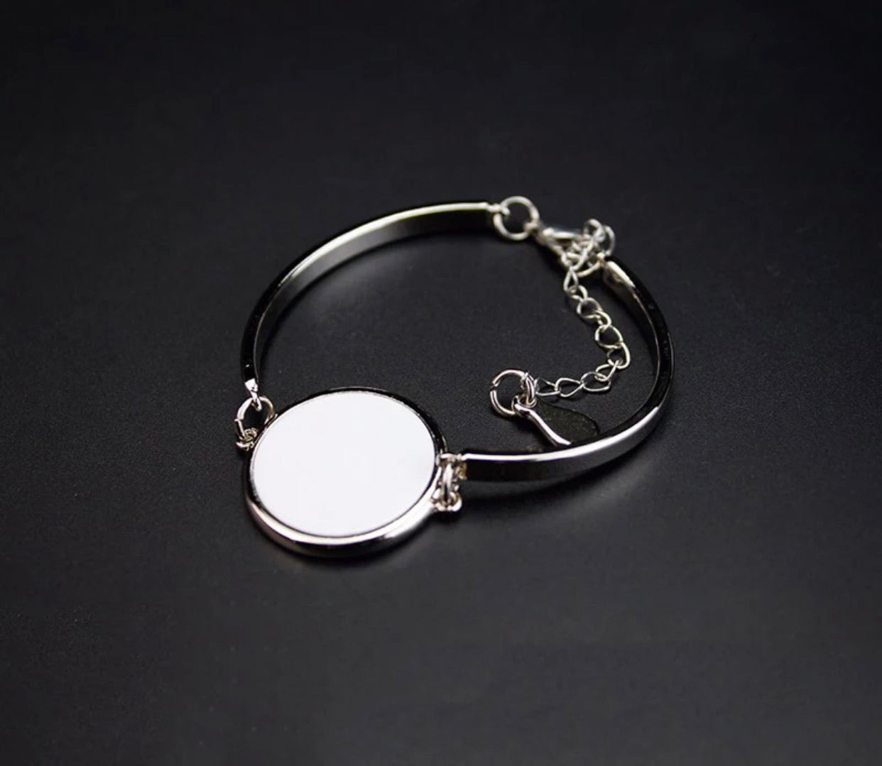 Charm Bracelets MOM Shape Sublimation Bracelet Blank With Removable Button  For Heat Press From Blancnoir, $36.09