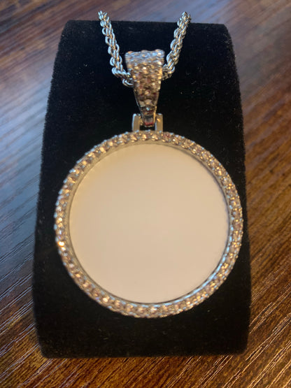 Round Diamond Necklace